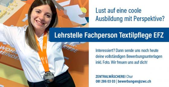 Lehrstelle Fachperson Textilpflege EFZ